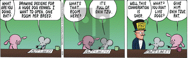 Pearls Before Swine on Tuesday April 23, 2019 Comic Strip