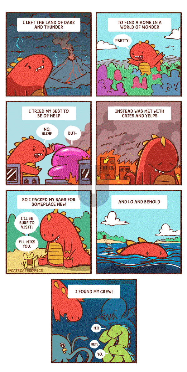 Cat's Cafe on Friday August 7, 2020 Comic Strip