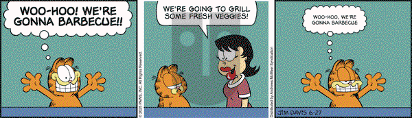 Garfield on Friday June 27, 2025 Comic Strip
