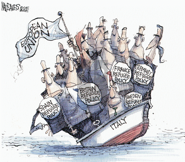 Matt Davies on Tuesday April 21, 2015 Comic Strip