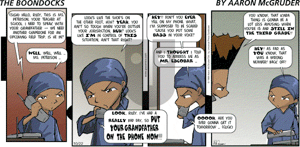 The Boondocks on Sunday May 25, 2014 Comic Strip