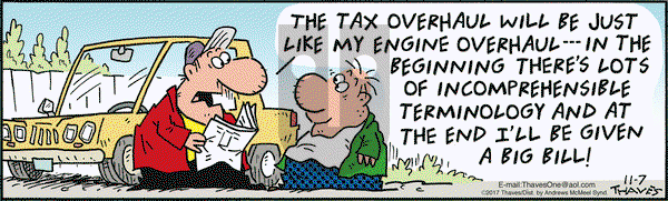 Frank and Ernest on Tuesday November 7, 2017 Comic Strip