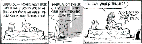 Red and Rover on Wednesday July 19, 2006 Comic Strip