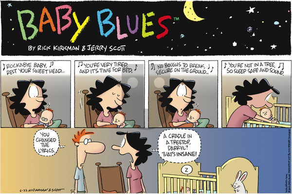 Baby Blues on Sunday June 22, 2014 Comic Strip