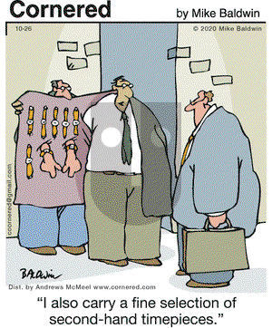 Cornered on Monday October 26, 2020 Comic Strip