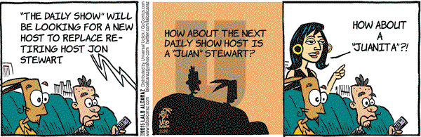 La Cucaracha on Thursday February 26, 2015 Comic Strip