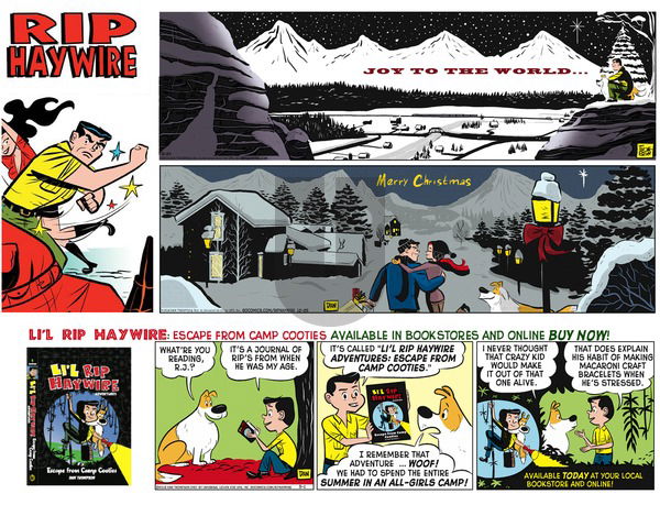 Rip Haywire on Sunday December 25, 2016 Comic Strip