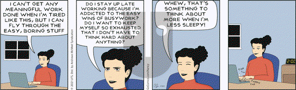 Nancy on Tuesday March 16, 2021 Comic Strip