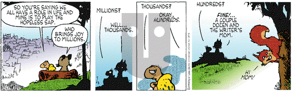 Over the Hedge on Saturday May 23, 2015 Comic Strip