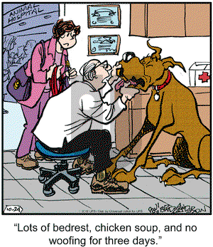 Marmaduke on Wednesday October 24, 2012 Comic Strip