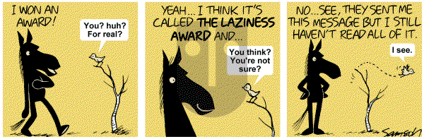 Dark Side of the Horse on Sunday April 24, 2011 Comic Strip
