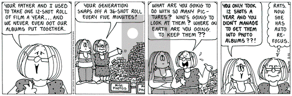 Cathy Classics - Tuesday August 26, 1997 Comic Strip