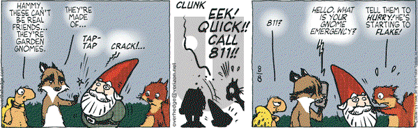 Over the Hedge on Saturday August 8, 2009 Comic Strip