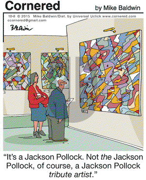 Cornered on Thursday October 8, 2015 Comic Strip