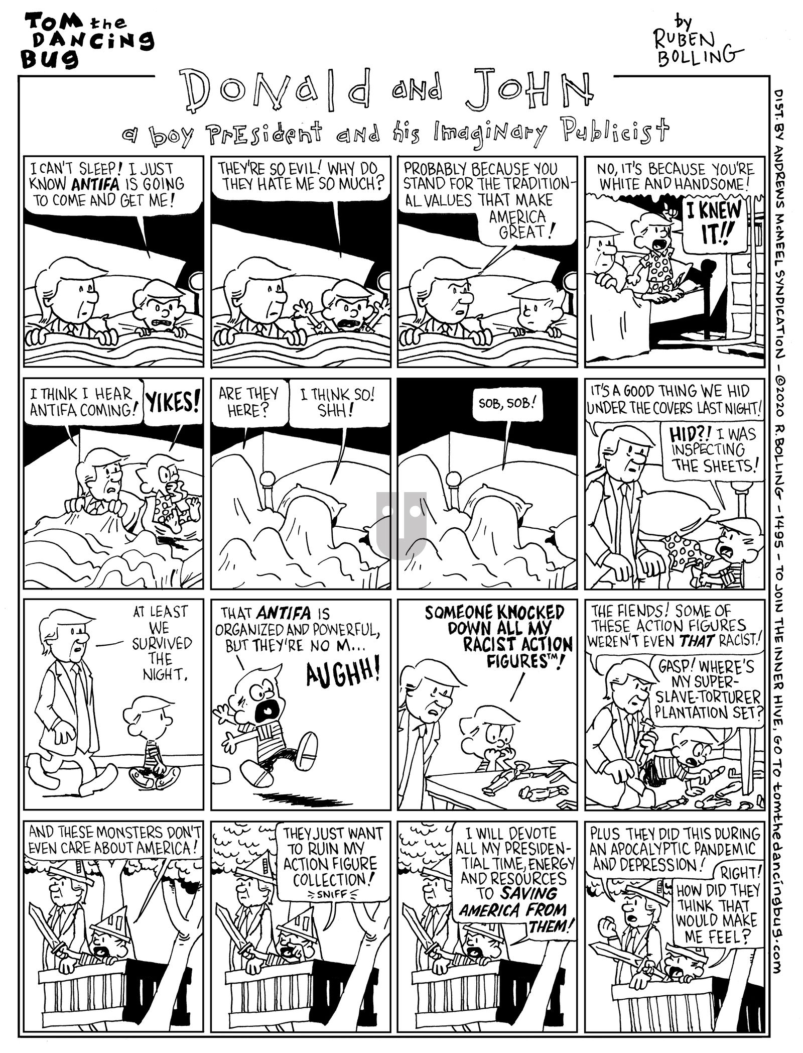 Tom the Dancing Bug - Monday July 6, 2020 Comic Strip
