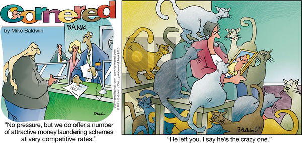 Cornered on Sunday May 18, 2025 Comic Strip