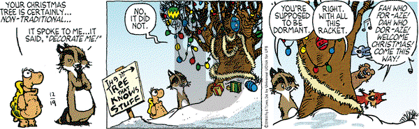 Over the Hedge on Monday December 19, 2016 Comic Strip