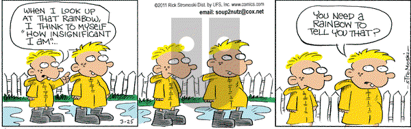 Soup to Nutz - Old on Friday March 25, 2011 Comic Strip