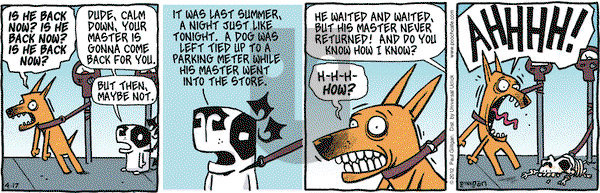 Pooch Cafe on Tuesday April 17, 2012 Comic Strip