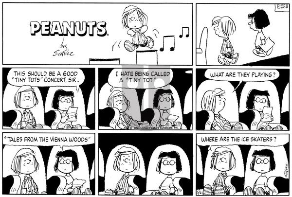 Peanuts on Sunday May 2, 1993 Comic Strip
