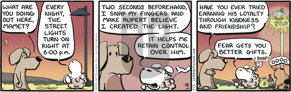 DeFlocked on Friday July 3, 2009 Comic Strip