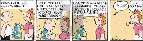 Drabble on Friday August 12, 2011 Comic Strip