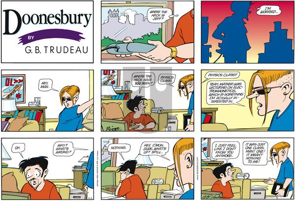 Doonesbury on Sunday December 3, 2000 Comic Strip