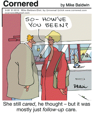 Cornered on Tuesday June 28, 2016 Comic Strip