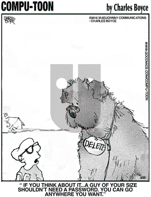 Compu-toon on Wednesday February 25, 2015 Comic Strip