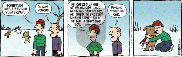 Pooch Cafe on Saturday January 21, 2017 Comic Strip