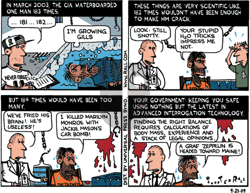 Ted Rall on Thursday April 23, 2009 Comic Strip