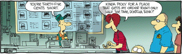 The Buckets on Thursday April 23, 2020 Comic Strip