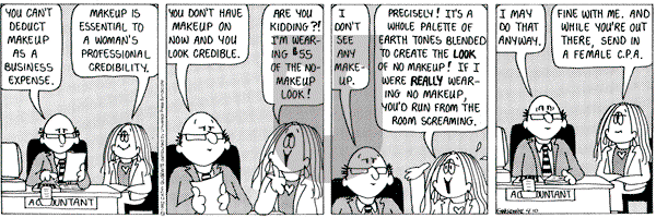 Cathy Classics on Friday April 10, 1992 Comic Strip