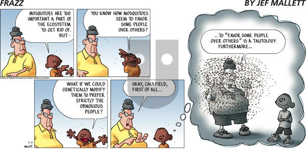 Frazz on Sunday July 7, 2019 Comic Strip