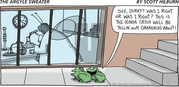 The Argyle Sweater - Sunday July 10, 2011 Comic Strip