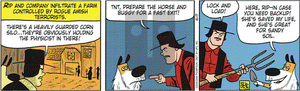 Rip Haywire on Friday April 17, 2009 Comic Strip