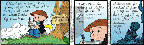Nancy on Monday January 29, 2018 Comic Strip