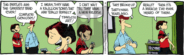 The Buckets on Tuesday September 22, 2009 Comic Strip
