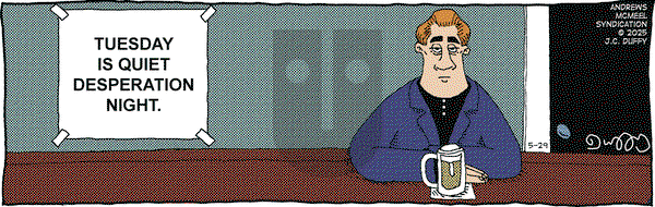 The Fusco Brothers on Thursday May 29, 2025 Comic Strip