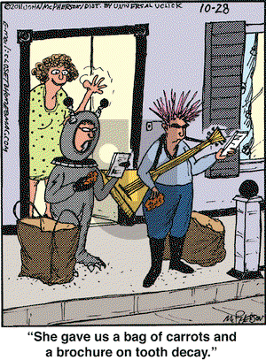 Close to Home on Friday October 28, 2011 Comic Strip