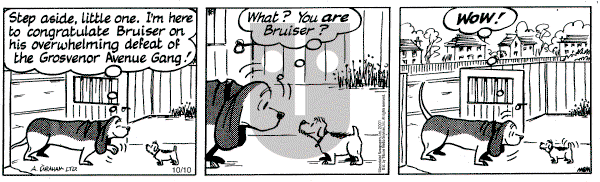 Fred Basset on Monday November 12, 2001 Comic Strip