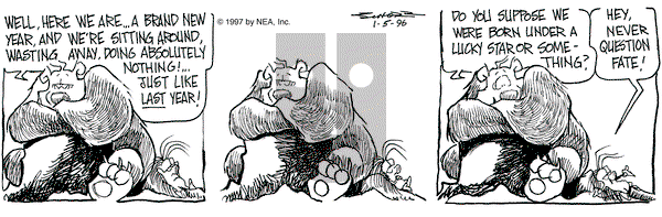 The Grizzwells on Monday January 5, 1998 Comic Strip