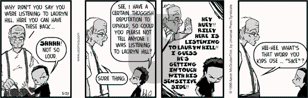 The Boondocks on Tuesday December 24, 2013 Comic Strip