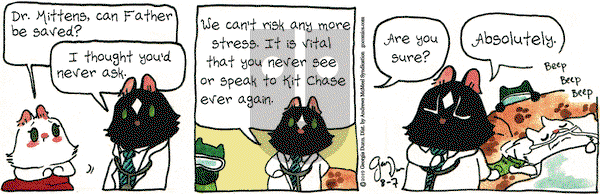 Breaking Cat News on Wednesday August 7, 2019 Comic Strip