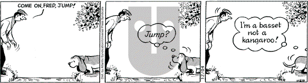 Fred Basset on Thursday December 4, 2008 Comic Strip