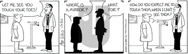 The Born Loser on Friday January 4, 2002 Comic Strip