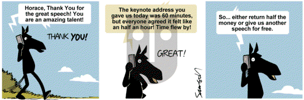 Dark Side of the Horse on Tuesday July 25, 2017 Comic Strip