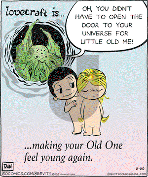 Brevity on Friday February 20, 2015 Comic Strip