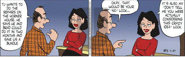 Luann on Thursday November 20, 2008 Comic Strip