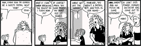 Clear Blue Water on Wednesday July 25, 2007 Comic Strip